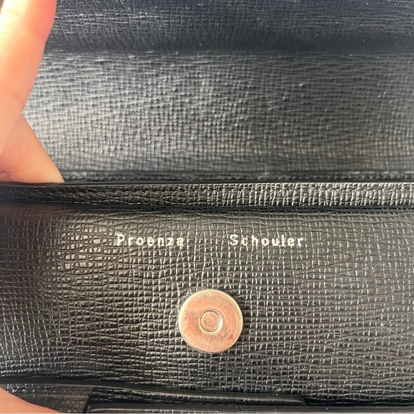 Authentic Proenza Schouler PS11 Mini Classic in Black Linosa Leather - Picture 9 of 14